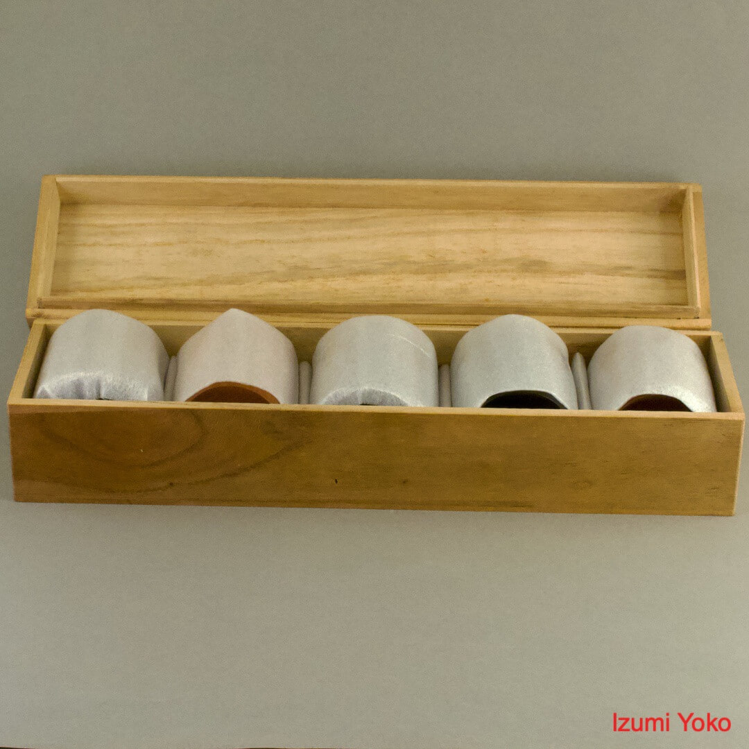 銘木盃 青峰重倫作 5客セット 未使用品 - いずみ洋行のストアサイト 通販