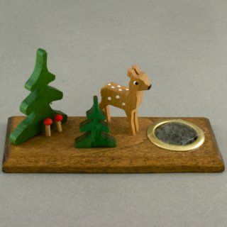 Alternative view of ドイツ kuhnert お香の飾り 森のバンビとキノコたち 21g 未使用品