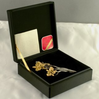 Alternative view of カトレアオープナー 名取川雅司 白銅 ペーパーウエイト 未使用品