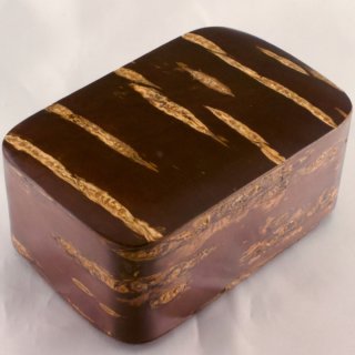 Alternative view of 桜皮細工角館 三ッ組小箱の大 角館 未使用品