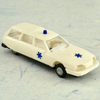 Alternative view of シトロエン Ctroen CX 白 救急車 Praline W. Germany 1/87