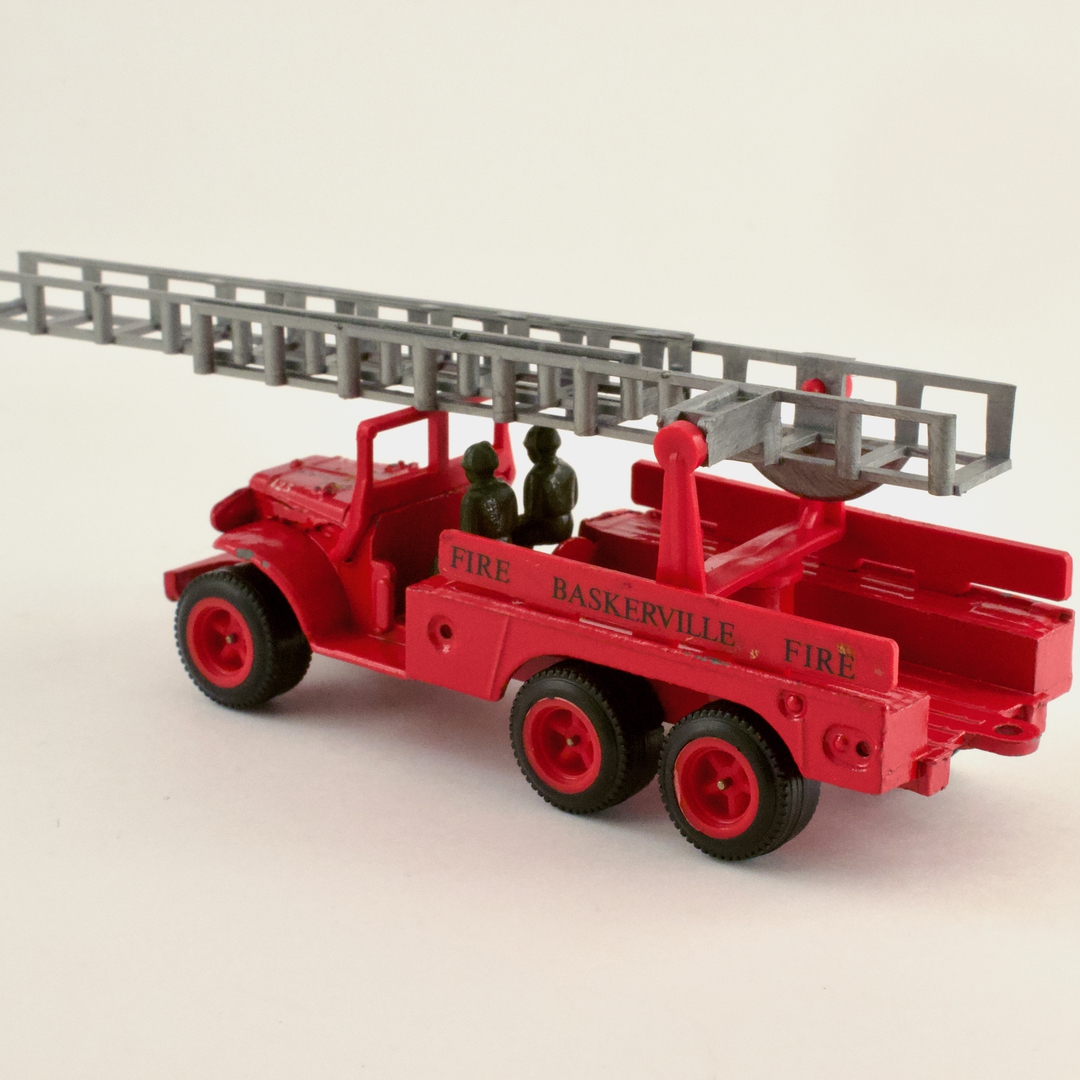 フランス 消防はしご車 FIRE BASKERVILLE DODGE 6 x 6 - 画像 (9)