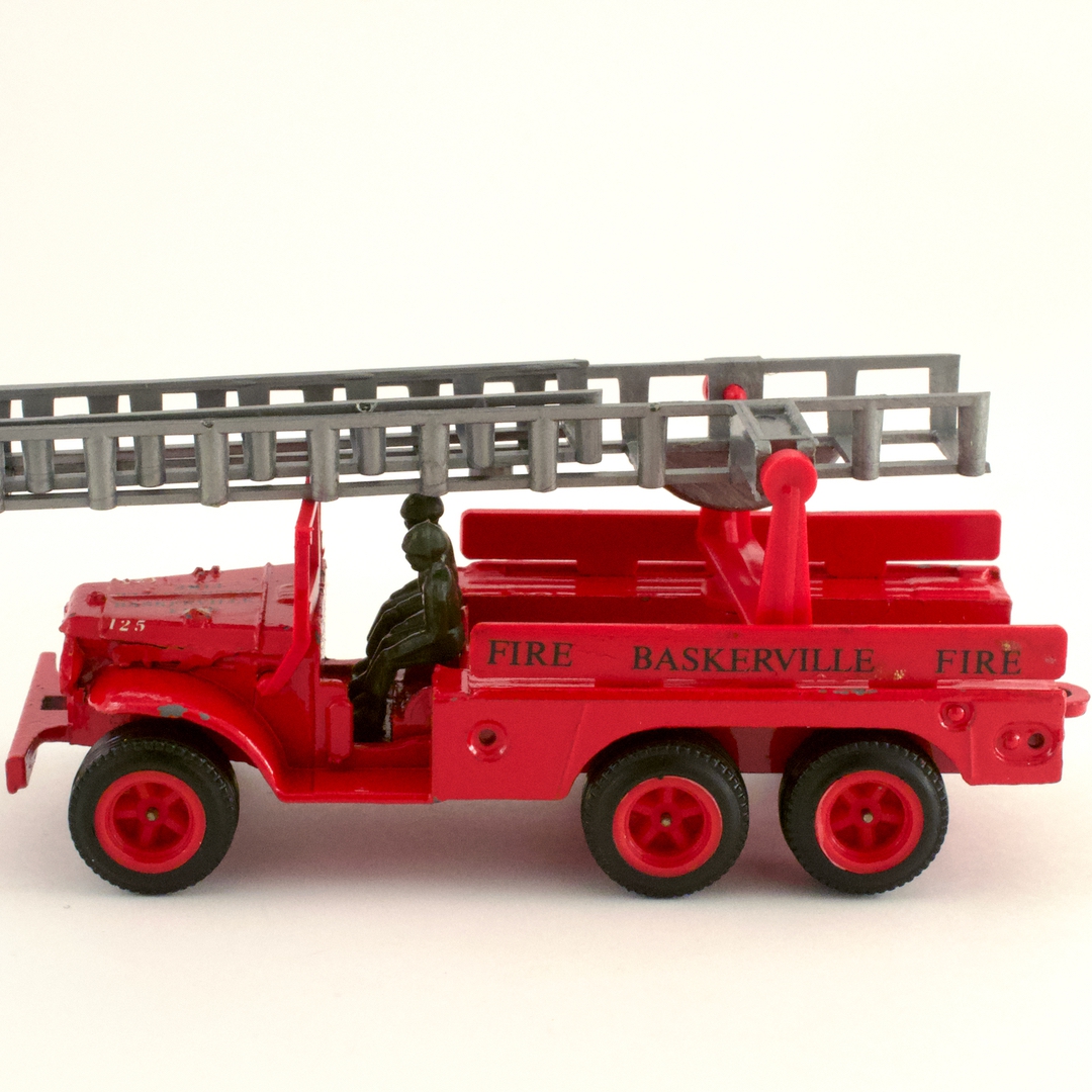 フランス 消防はしご車 FIRE BASKERVILLE DODGE 6 x 6 - 画像 (8)
