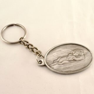 カナダ SEAGULL WWF WORLD WILDLIFE FUND 1989 SEA OTTER キーホルダー