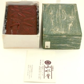 Alternative view of 木箱 伝統 鎌倉彫 山水堂 未使用品