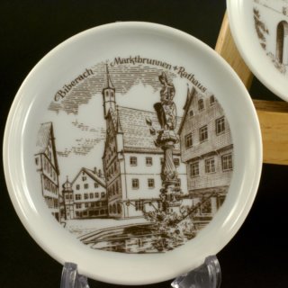 Alternative view of 磁器 ドイツ フェルステンベルグ（FURSTENBERG） 3429-13 Biberach 絵皿 ３枚セット