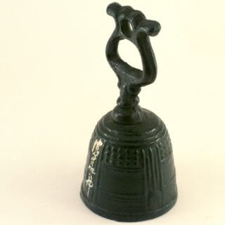 Alternative view of 宝塚 清荒神清澄寺 鐘 ハンドベル 高さ120mm 直径60mm 283g