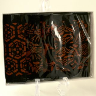 Alternative view of コースター 南部 古代型染 ５枚セット 110mm x 100mm 未使用品