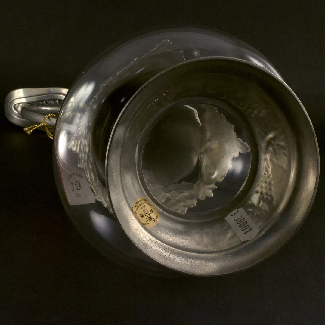 ポルトガル製 ワインデカンタ Freitas & Dores CRIACOES J.DORES ETAIN-ESTANHO-PEWTER 1279g - 画像 (11)