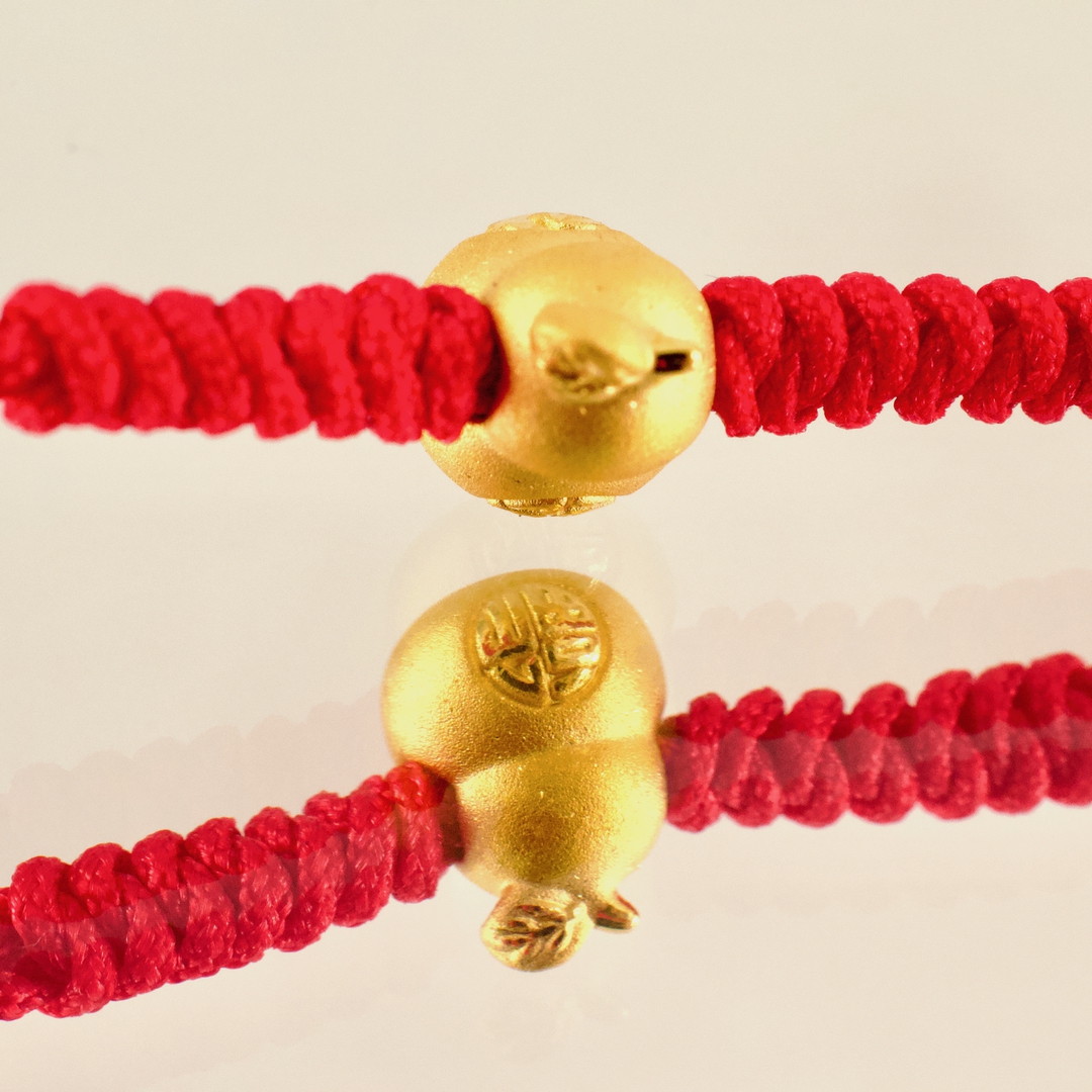 中国 魔除け CHOW TAI FOOK 周大福 「CTF 足金 WHF」刻印あり - 画像 (6)