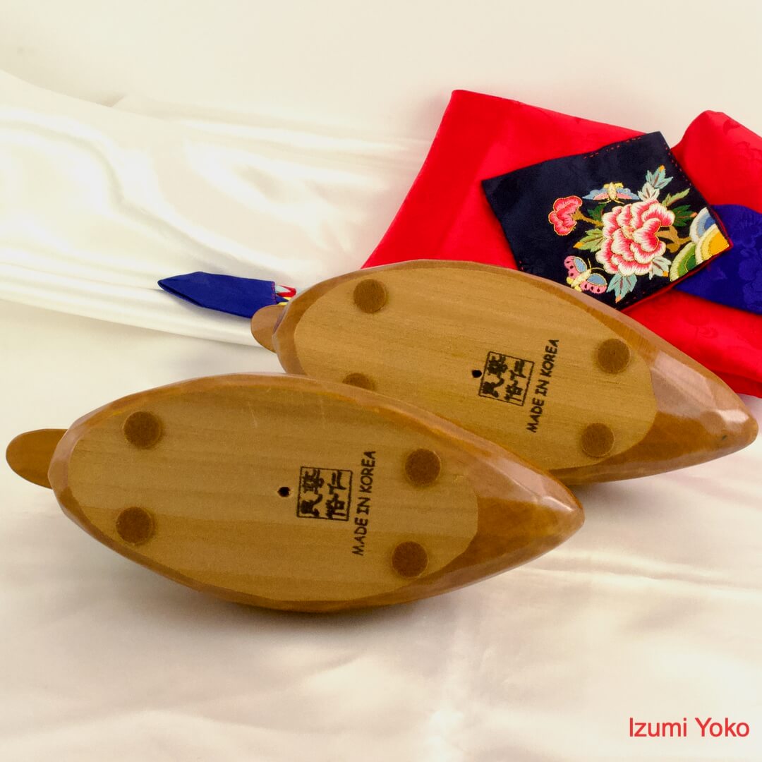 韓国 Wood Decoy 鴨 Ducks 二個セット - 画像 (10)