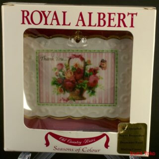 磁器 イギリス ロイヤル アルバート（ ROYAL ALBERT） Season of Color Spring Postcard 未開封