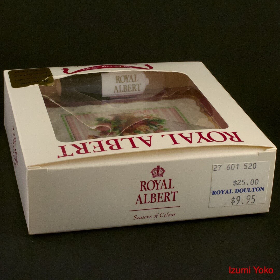 磁器 イギリス ロイヤル アルバート( ROYAL ALBERT) Season of Color Spring Postcard 未開封 - 画像 (5)