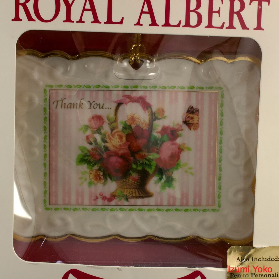 磁器 イギリス ロイヤル アルバート( ROYAL ALBERT) Season of Color Spring Postcard 未開封 - 画像 (7)