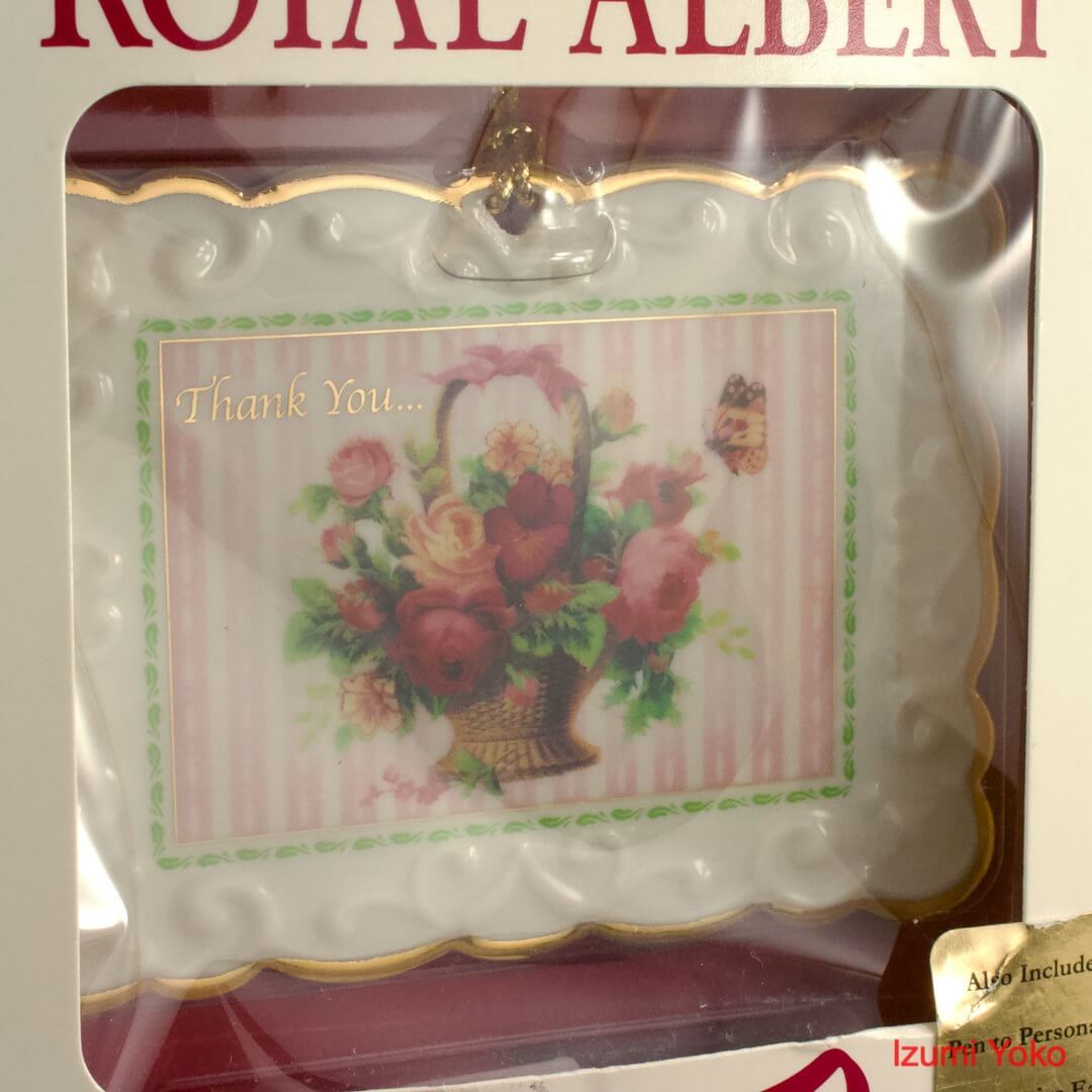 磁器 イギリス ロイヤル アルバート( ROYAL ALBERT) Season of Color Spring Postcard 未開封 - 画像 (8)