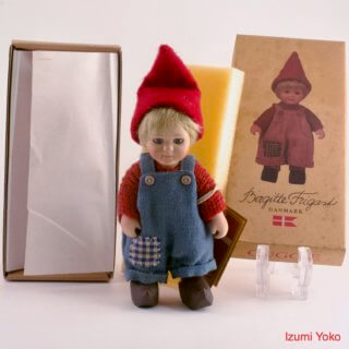 人形 Brigitte Frigard DANMARK 20cm 88g