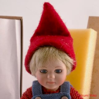 Alternative view of 人形 Brigitte Frigard DANMARK 20cm 88g