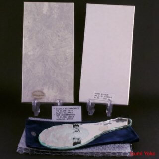 手鏡 No.0153 BAROCO PLAC / 200mm CZECH REPUBLIC TOMAS GLASS s.r.o. HAND MADE